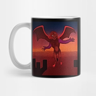 creepy demon like pangolin Mug